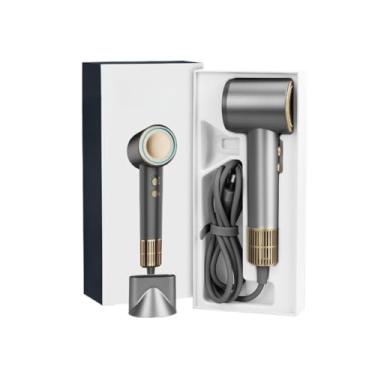 Imagem de Mini Secador De Cabelo De Íon Negativo Portátil De Velocidade Secagem Rápida De Baixo Ruído(Rosa 220V)