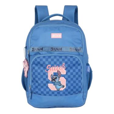 Imagem de Mochila Stitch Costas Escolar Juvenil Espaçosa Meninas-Unissex