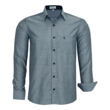 Imagem de Camisa Social Comfort Amil Manga Longa Bolso Tecido Pigmentado 1873, C