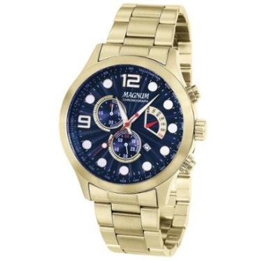 Imagem de Relógio Magnum MA35217A Quartz Dourado-Masculino