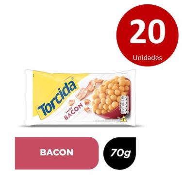 Imagem de Kit C/20 Torcida 70g Bacon