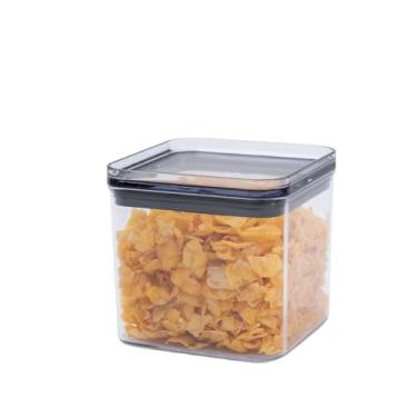 Imagem de Oikos - Pote de Acrílico 620ml Hermético Empilhável Quadrado
