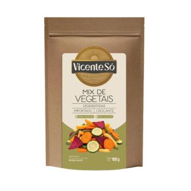 Imagem de Mix de Vegetais Chips Legumes Naturais 100g Snack Desidratados Nutriti