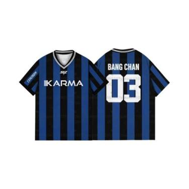 Imagem de Camiseta Unissex Oversize Kpop Stay Karma Álbum Fãs Manga Curta Street