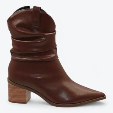 Imagem de Bota Mariotta Texana Feminina 2052004-02 Cor:;Tamanho:38-Feminino
