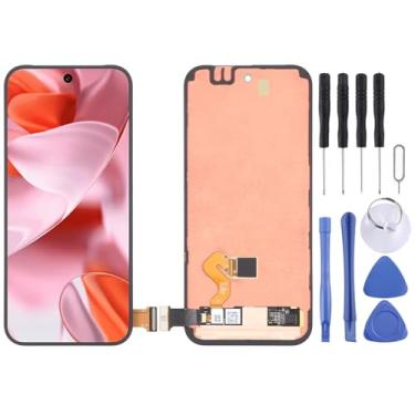 Imagem de Hiregolish Peças de reparo de tela de celular, para Google Pixel 9 G2YBB GUR25 Material OLED original digitalizador de tela LCD Montagem completa com moldura, conjunto de substituição com kits de