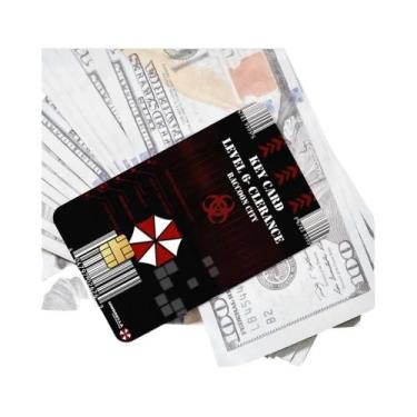 Imagem de Conjunto De 4 Adesivos Impermeáveis Para Cartões De Crédito E Passes D