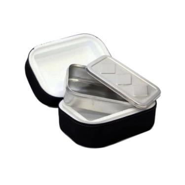 Imagem de Marmita Térmica Retangular N16 6 Horas Quente Alumínio Isopor Revestida