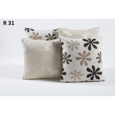 Imagem de Capas Jacquard para Almofada Kit 4 Peças 31 - Wellus Enxovais