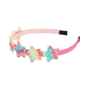 Imagem de Tiaras De Coração E Estrela Com Glitter Para Meninas, Acessórios De Ca