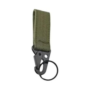Imagem de Porta-Chaves Tático De Nylon Molle Com Bolsa De Webbing Para EDC E Equ