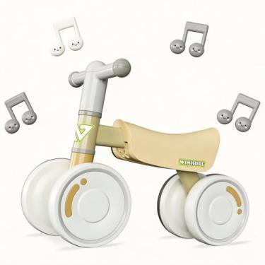 Imagem de WinHope Bicicleta de equilíbrio para bebês de 1 a 3 anos, rodas silenciosas, assento macio, sem bordas afiadas, andador infantil para meninos e meninas de 12 a 36 meses, presentes de aniversário
