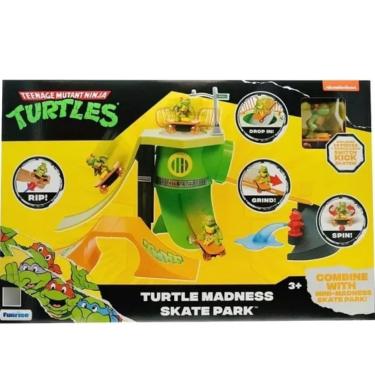 Imagem de Tartarugas Ninja Playset Pista De Skate - Candide 7410