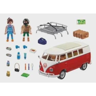 Imagem de Playmobil Volkswagen T1 Camping Bus Kombi - Sunny  01637