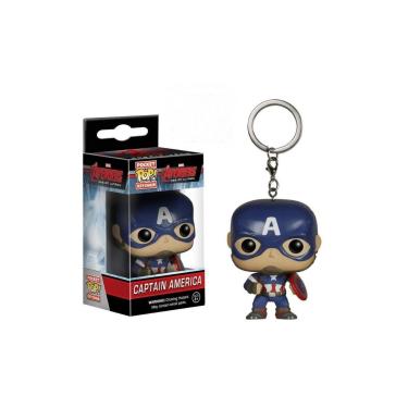 Imagem de Chaveiro Funko Pocket Pop Marvel Avengers 2 Cap America