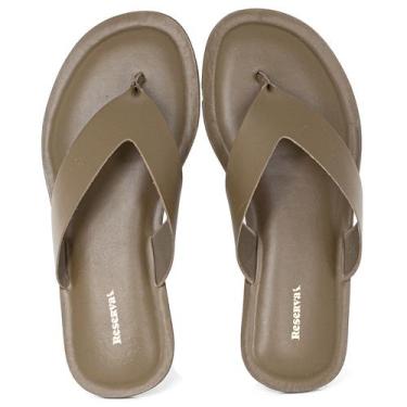 Imagem de Sandália Masculina Reserva Go Atenas Couro Legítimo Solado Tratorado C