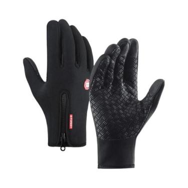 Imagem de Luvas De Ciclismo Unissex Para Inverno Com Tela Sensível Ao Toque, Que