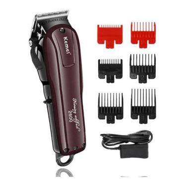 Imagem de Maquina De Corta Cabelo Profissional Kemei 2600 Original - Shopbr