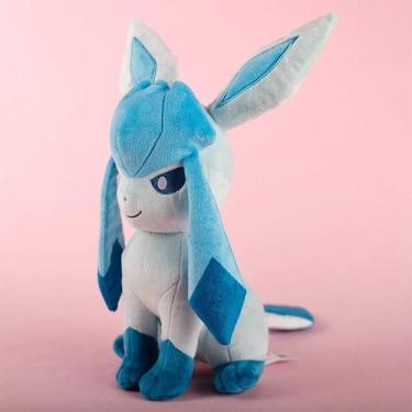 Imagem de Pelúcia Pokémon Eevee e Evoluções - Vaporeon, Espeon e Glaceon, Macios