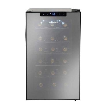 Imagem de Adega Climatizada Cannes 18 Garrafas Preta Suggar 220V