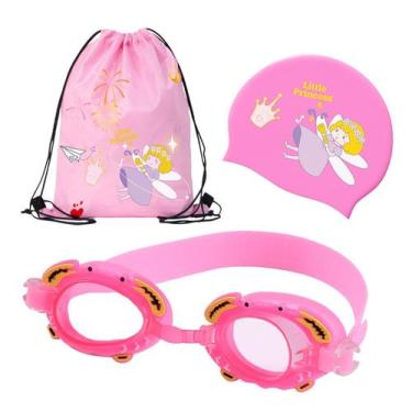 Imagem de Kit Hero Band Óculos Natação com Bolsa Touca Estojo Infantil Personage