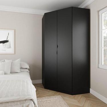 Imagem de Guarda Roupa de Canto Closet Modular com 6 Prateleiras Hera CabeCasa M