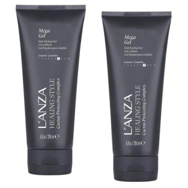 Imagem de Kit c/2 Style Mega Gel Lanza 200ml - Sem Alcool e Fixação Forte