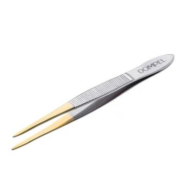 Imagem de Pinça Fina Para Sobrancelhas Dompel 10cm Ref 4250