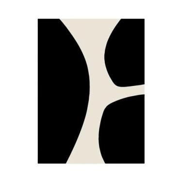 Imagem de Impressões Em Tela Abstratas De Folhas Geométricas Boho Arco-Íris, Art