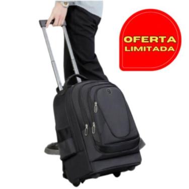 Imagem de Mochila Executiva Com Rodas Prowheel Malíssima Pack, Preto