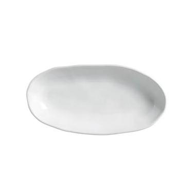 Imagem de Travessa Funda Oval Orgânica New White 32X16cm - Porto Brasil
