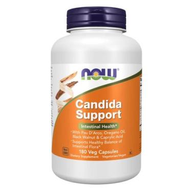 Imagem de Candida_Now Suporte 180 Cápsulas NOW Foods