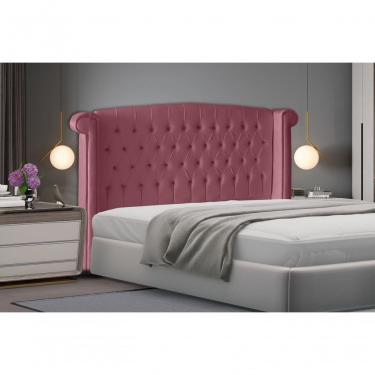 Imagem de Cabeceira De Cama Box Toquio Casal Queen 160 Cm Suede Rosa Bebê Do Lar Móveis E Decoração
