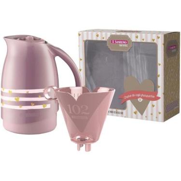 Imagem de Bule Térmico 700ml com Tampa Sanremo - SR1011/60, 700ml, Rosa