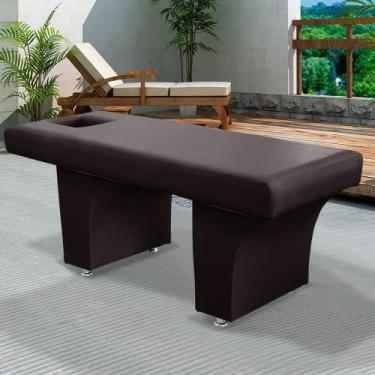 Imagem de Maca de Massagem Caribe Sintético Shop das Cabeceiras, Marrom