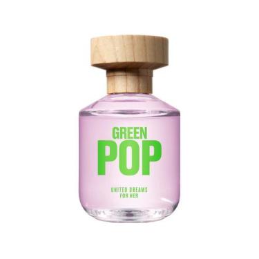 Imagem de Perfume Benetton UD Green Pop For Her Feminino Eau de Toilette, 80ml