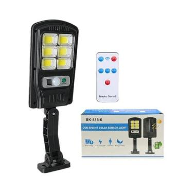 Imagem de Lâmpada Solar Externa De 20000LM Com Sensor De Movimento E Controle Re