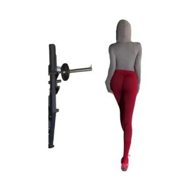 Imagem de Calças de Yoga Seamless de Cintura Alta - Leggings de Secagem Rápida p