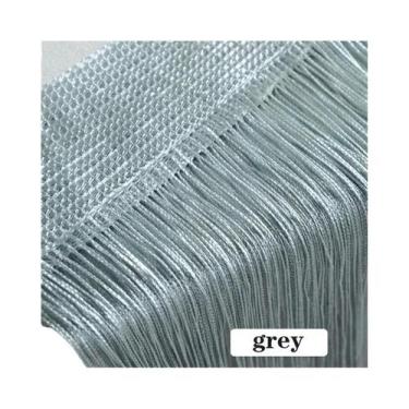 Imagem de Cortina De Fios Grande 100CM X 200CM Com Franjas Para Sala De Estar, P