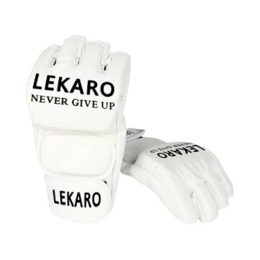 Imagem de Luvas De Boxe MMA Profissionais Para Adultos, Meio Dedo, Equipamento D