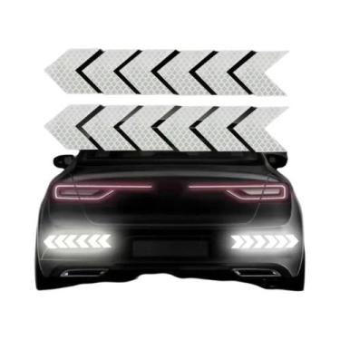 Imagem de Fita Adesiva Refletiva Em Formato De Seta (12 Peças/Conjunto) - Adesiv