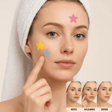 Imagem de Adesivo para Acne e Espinha com Gel Hidrocolóide, Acne Patch, Absorção