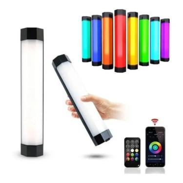 Imagem de Espada de Luz LED Luxceo P200 RGB para Fotografia  Powerbank Integrado