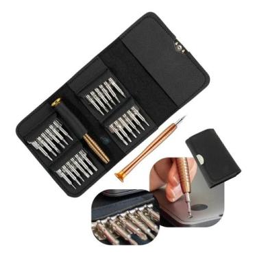 Imagem de Kit Chave Precisão Mini 25x1 em Aço Para Abrir Celular Notebook - Exbo