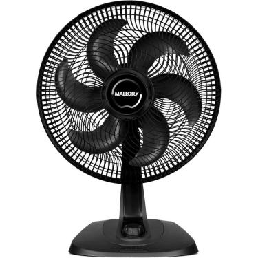 Imagem de Ventilador Mallory Mesa Parede Turbo Fresh Preto 40cm 110V