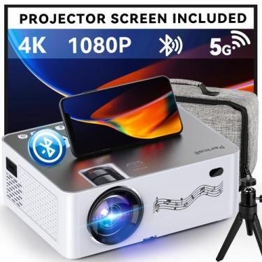 Imagem de Projetor Pericat Native 1080P 4K suportado por 230 ANSI Lumens