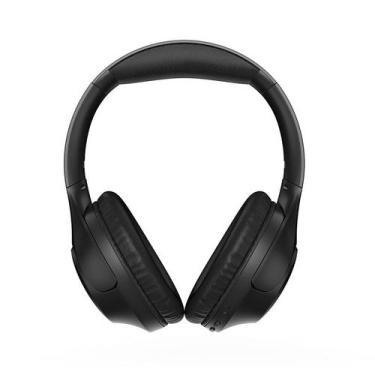 Imagem de Headset Gamer Qcy H2 Bluetooth 5.3 Multiponto Onear 3d 60h Cor Preto, 