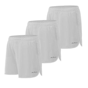 Imagem de Kit 3 Shorts de Corrida Dry Alpha Co-Masculino