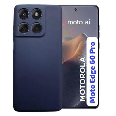 Imagem de Capa capinha Case para Motorola Moto Edge 60 Pro com interior aveludad