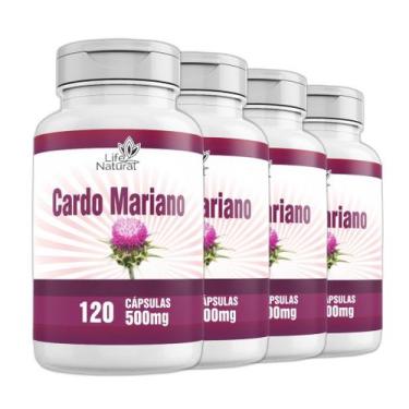 Imagem de Suplemento De Silimarina ou Cardo Mariano 120 capsulas pura 100% Origi